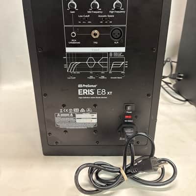 PreSonus Eris E8 XT 2-Way Active Studio Monitor (Single) 2019 - Present - Black image 2