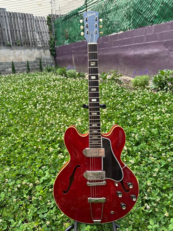 1963 Gibson ES-330TDC - Cherry - Big Neck! image 1
