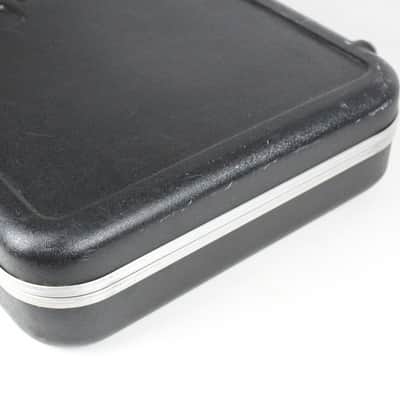 1978 Vintage Fender Stratocaster Telecaster Molded Plastic Guitar Black CASE USA 1970s image 4