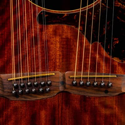 Daion THE '80W Doubleneck (6/12 String) Acoustic Early 1980s - Serial 103471 image 4