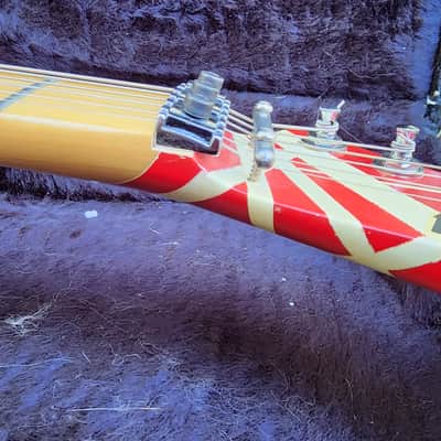 Kramer Baretta 1983 - 1989 - Red Paul Unkert UNK 5150 84 VH Striped USA image 12