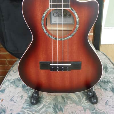 Cordoba 15TM-CE Mahogany Tenor Acoustic Electric Ac/El Ukelele Uke w Bag #2805 Mfg Refurb image 2