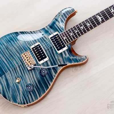 2014 Paul Reed Smith Private Stock #5201 Custom 24 Retro Model Faded Aquamarine w/ Case, Hangtags image 1