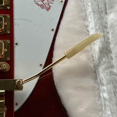 Gibson Firebird VII Cherry & Gold Hardware Excellent with Checklist & Case image 4