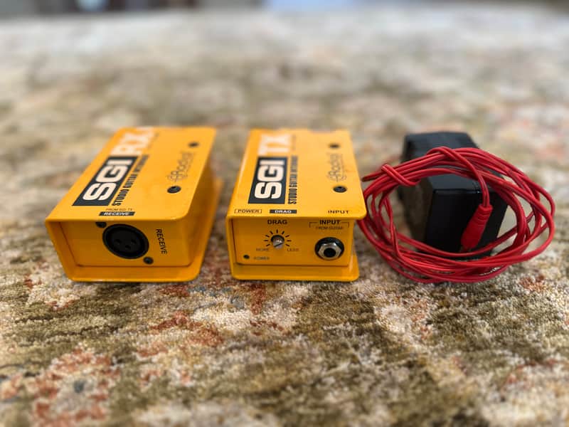 Radial SGI Studio Guitar Interface 2010s - Yellow image 1