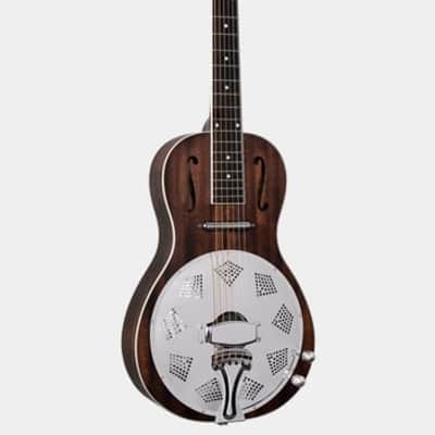 Ortega Americana Resonator Guitar, Parlor Body, Mahogany, Satin Whiskey Burst RRG30E-WB Demo Video image 3