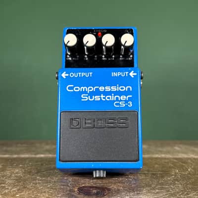 Boss CS-3 Compression Sustainer (Silver Label) 1997 - Present - Blue image 2
