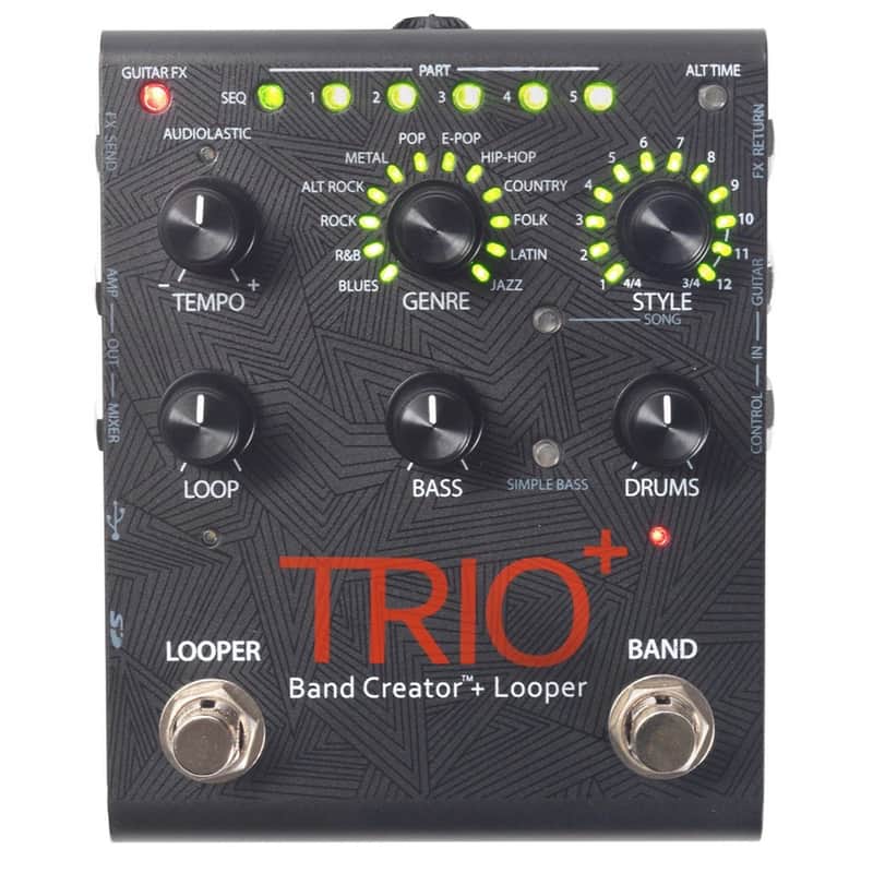 DigiTech Trio Plus Band Creator Pedal, Open Box (Very Good) image 1