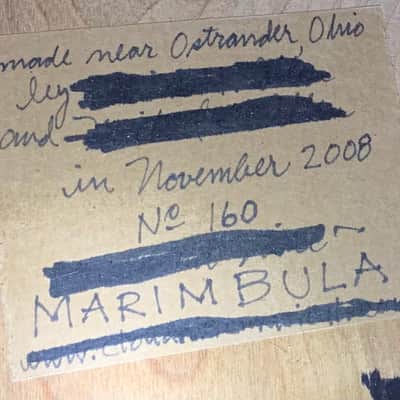 Marimbula 13 note acoustic electric with cello endpin image 7