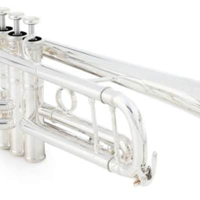 Yamaha YTR-8335IIGS Xeno Professional Bb Trumpet - Gold Brass Bell - Silver Plated image 2