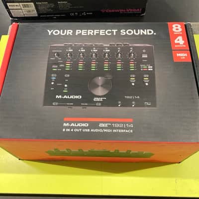 M-Audio AIR 192|14 USB Audio / MIDI Interface 2019 - 2020 - Black image 2
