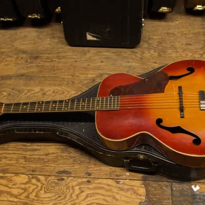 Kay K39 1947-1951 - sunburst archtop solid carved image 1