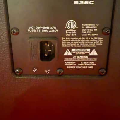 Acoustic B25C Bass Combo Amp image 5