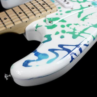Custom Painted and Upgraded Kramer Focus VT-211S  With Matching Headstock image 16