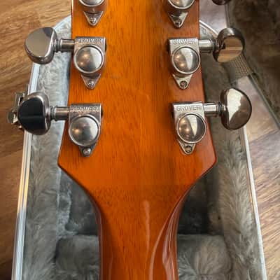 Epiphone Hummingbird Studio EC Heritage Cherry Sunburst w/Armour Platinum Hardshell Case image 7