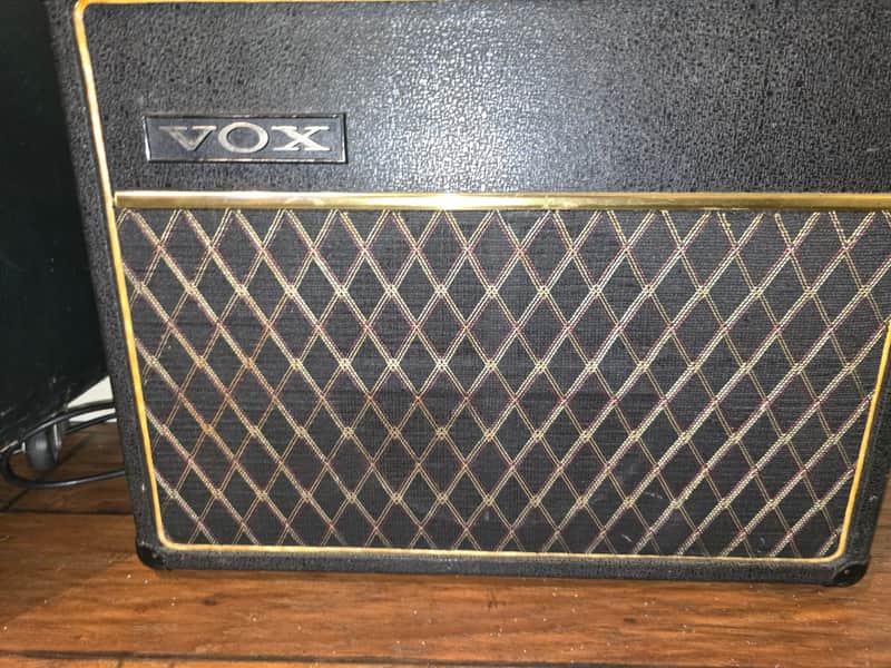 Vox V-2 Pacemaker 17-Watt 1x10" Guitar Combo 1965 - Black All Tube!! image 1