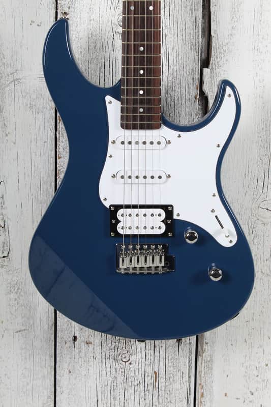 Yamaha PAC112V Double Cut Solid Body Electric Guitar United Blue Finish image 1