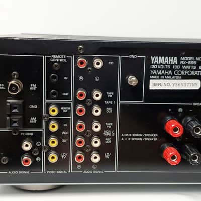 Yamaha RX-595 Natural Sound Stereo Receiver 190W Black - TESTED! image 6