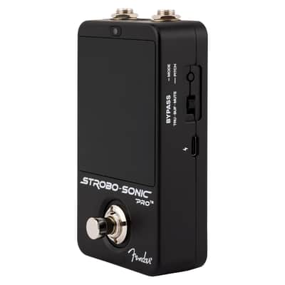 Used Fender Strobo-Sonic Pro Tuner Pedal - Black image 4