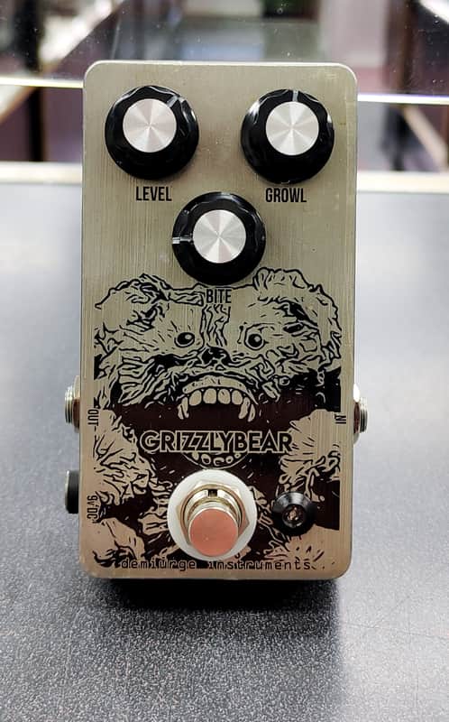 Demiurge Instruments GrizzlyBear 2010's Overdrive Pedal - Silver image 1