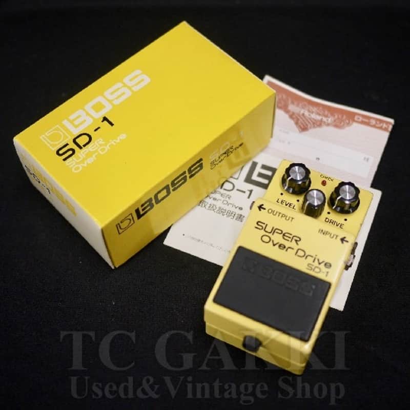BOSS SD 1 SUPER Over Drive JAPAN NEC C4558C | Reverb