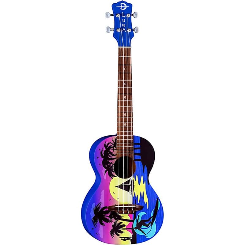Luna Uke Kauwela Summer Tenor w/Gigbag UKE KAUWELA T image 1