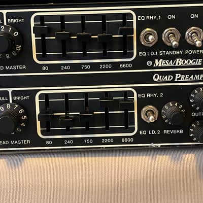 Mesa Boogie Quad Preamp - serviced by Mesa - studio image 7