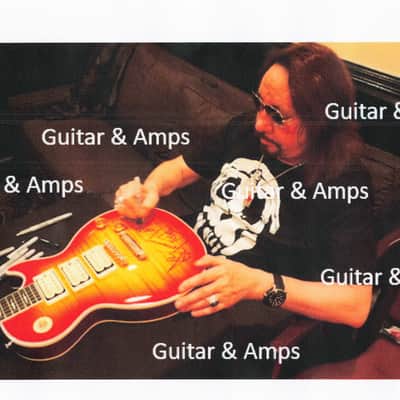 Gibson Custom Shop Ace Frehley Signature Les Paul Custom 1997 - Cherry Sunburst image 11