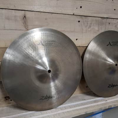 Zildjian 14" A Series Armand Hi-Hat Cymbals (Pair) 2007 - 2013 - Traditional image 2