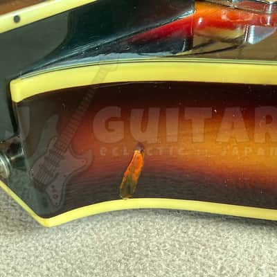 TEISCO FB-2 1968 w/HSC SCROLL HEAD VIOLIN BASS VINTAGE MIJ *RARE* image 21