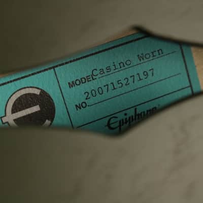 USED Epiphone Casino Worn (197) image 8