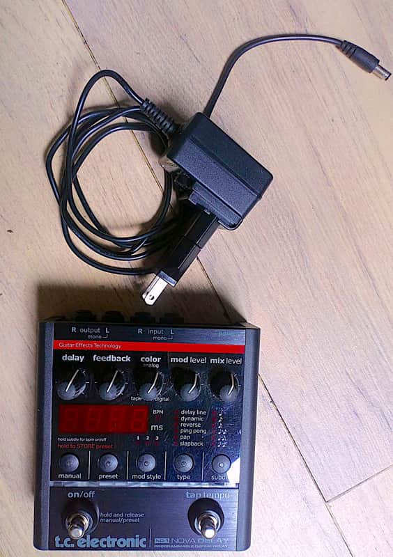 TC Electronic ND-1 Nova Delay 2004 - Present - Black image 1