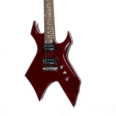 BC Rich Warlock Bronze - Dark Red Electric Guitar - set up image 1