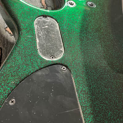 Peavey G Bass 1990's Metal Flake Green With Original Case image 7