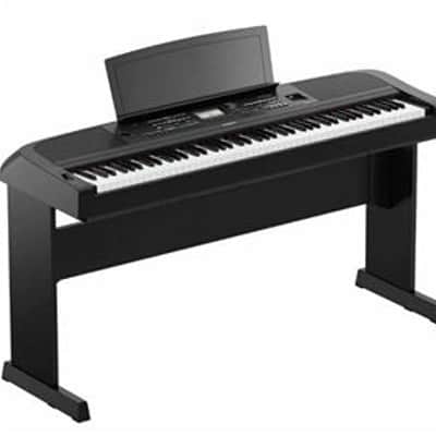 Yamaha DGX670B 88-Key Arranger Piano, Black With L300B Stand