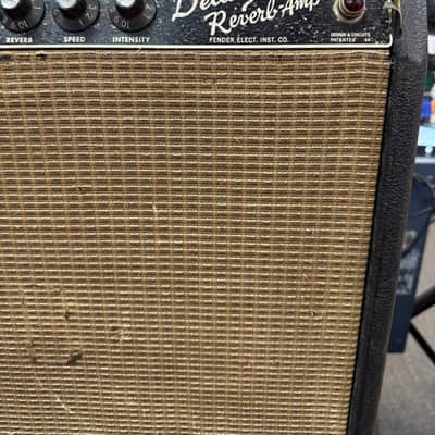 Fender 1964 Deluxe Reverb Combo, Vintage - Pre Owned *Pickup Only* image 11