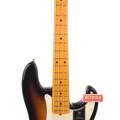 Fender 75th Anniversary American Professional II PJ Precision Bass 2026 - 2-Color Sunburst 4241gr image 3