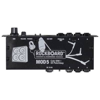 RockBoard MOD 5 - Cab SIM + DI Patchbay for Pedalboards - RBO B MOD 5 image 4