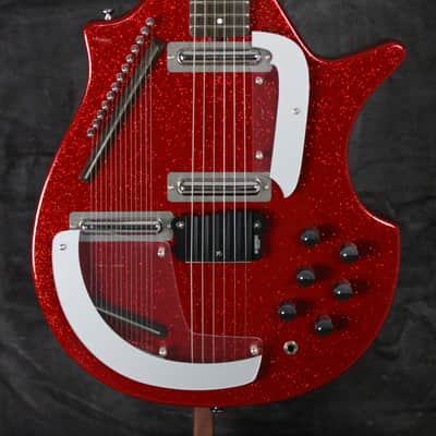 Danelectro Coral Sitar Red Flake *Free Shipping in the USA* image 2