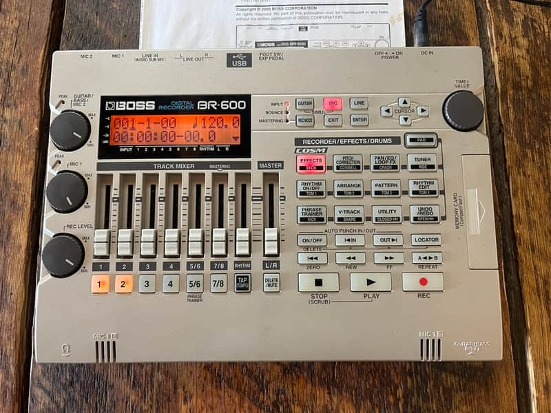 Boss BR-600 Recorder 2000s - Bronze image 1