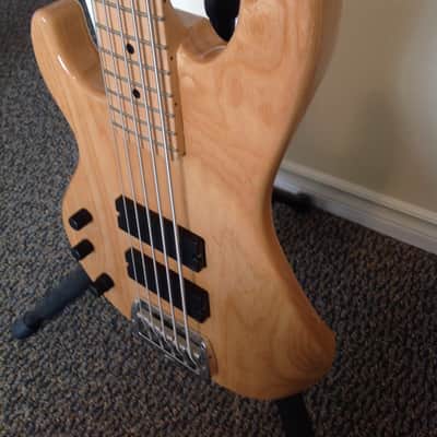 G&L L5500 5 string bass guitar, lefty image 1