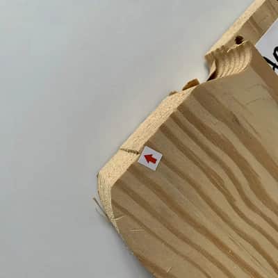 Custom Unfinished Ash Wood Tele Style Guitar Body DIY Project image 10