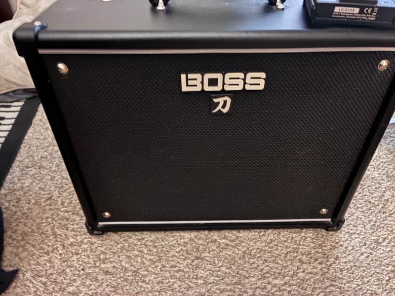 Boss KTN-50 Katana 50-Watt 1x12" Modeling Guitar Combo 2016 - 2019 - Black image 1