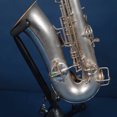 Conn New Wonder Transitional / 6M Alto /  1930 - Brushed Silver image 13