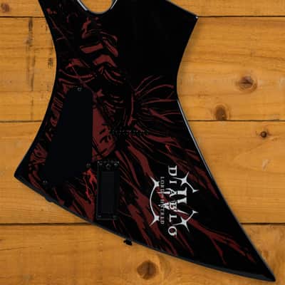 Jackson X Series Kelly KE HT - Amaranth - Diablo IV image 2