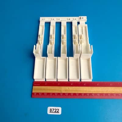 CASIO WK-1630 WK-3000 Keyboard Part: White Keys LEFT 5-Key Set [Low E] image 9