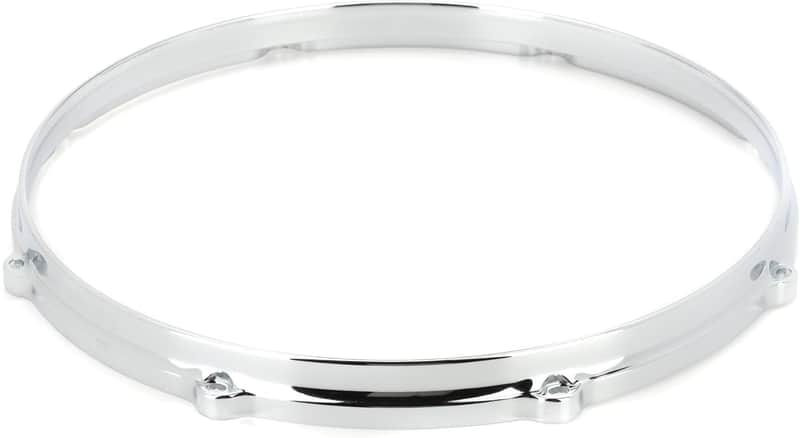 Gibraltar 14" 8-Lug Batter Side Snare Drum Hoop, Die-Cast Design for Crisper Tone & Stronger Rimshots, Heavyweight Construction for Studio Clarity, Fits Standard Snare Drums (SC-1408BSD) image 1