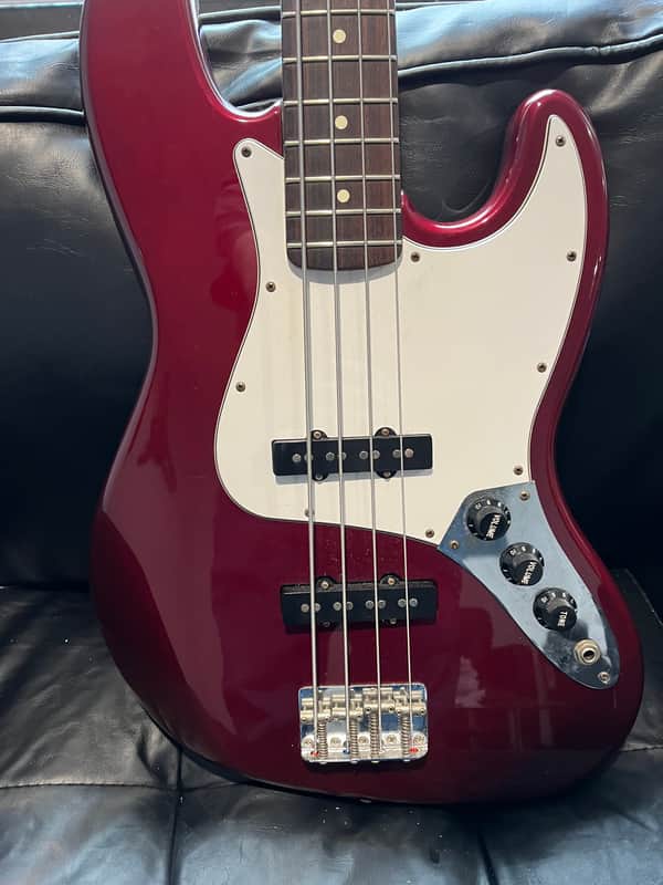 Fender Jazz Bass Mid 90s - Metallic red image 1