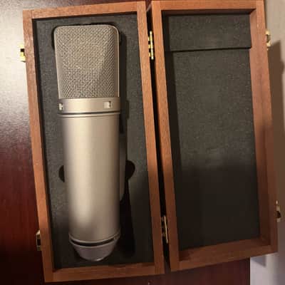 Neumann U 87 Ai Large Diaphragm Multipattern Condenser Microphone 1986 - Present - Nickel image 1