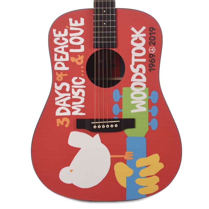 Martin DX Woodstock 50th Anniversary HPL Dreadnought | Reverb